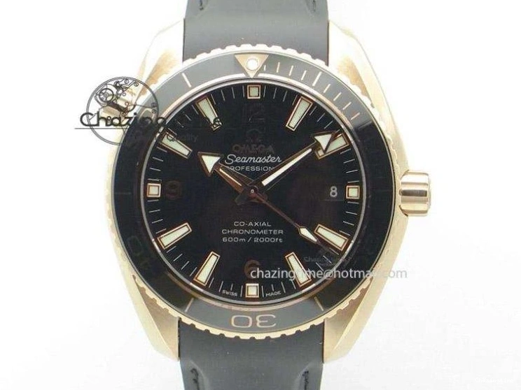 1229 EasyCare SEAMASTER PLANET OCEAN 6000M ULTRA DEEP 45.5MM SS TF 1:1 BEST EDITION BLUE DIAL BLACK BEZEL ON SS BRACELET A 7760